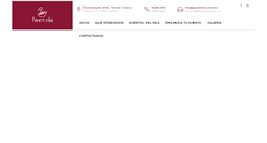 Desktop Screenshot of panetela.com.mx